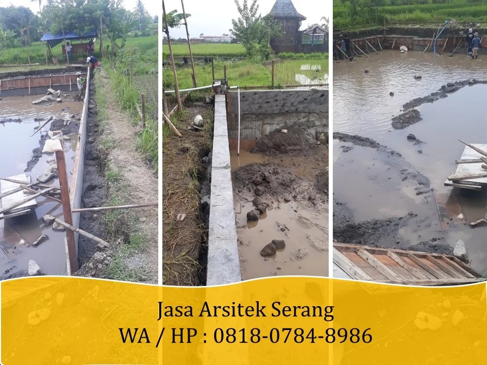 Jasa Arsitek Kota Serang, WA / HP : 0818-0784-8986