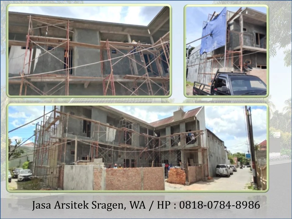 Jasa Arsitek Sragen, WA / HP : 0818-0784-8986