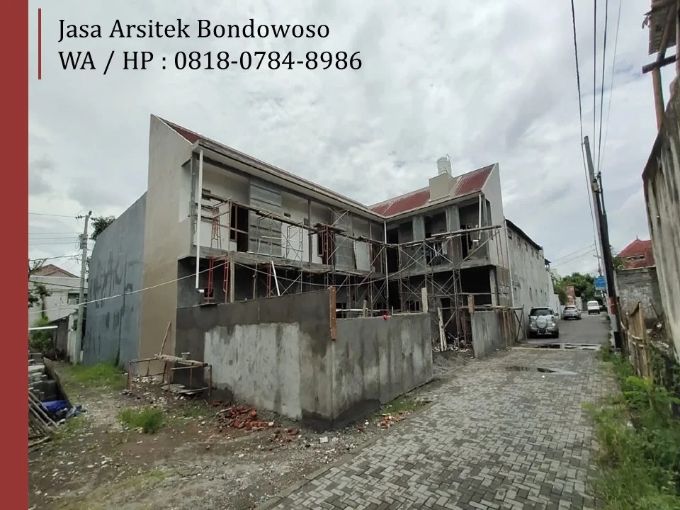 Jasa Arsitek Bondowoso, WA / HP : 0818-0784-8986