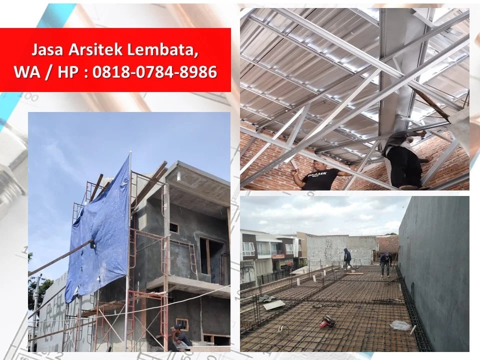Jasa Arsitek Lembata, WA / HP : 0818-0784-8986