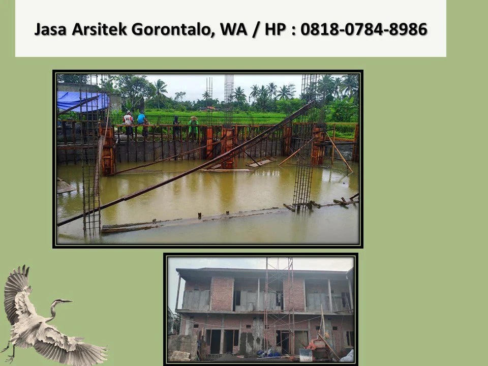 Jasa Arsitek Gorontalo, WA / HP : 0818-0784-8986