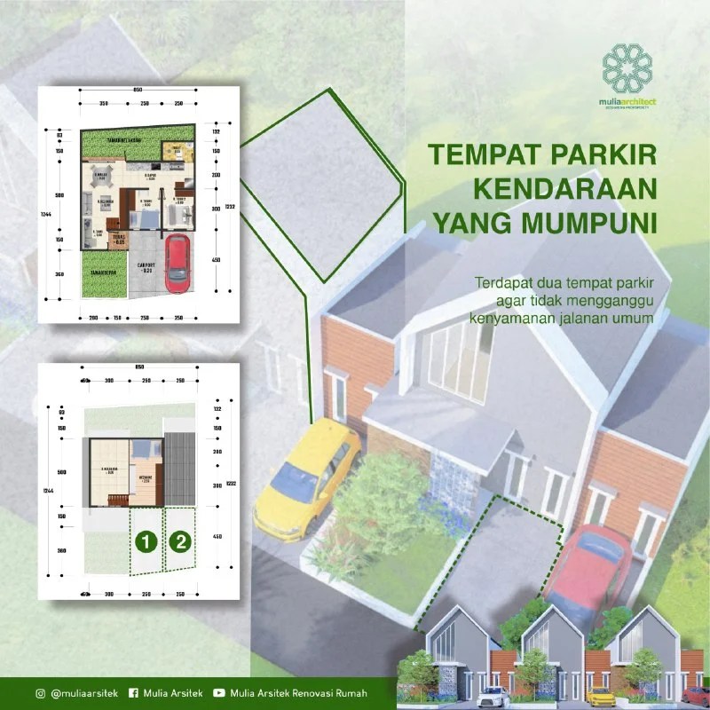 Lahan Parkir Mobil Tersendiri