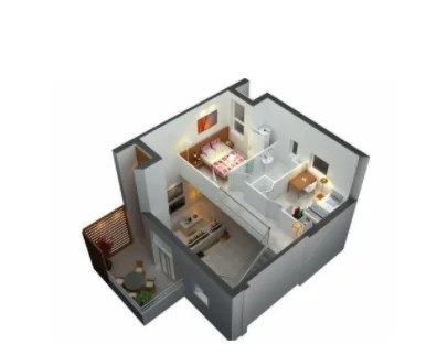 Rumah Minimalis 2 Lantai Dengan Ruang Tamu