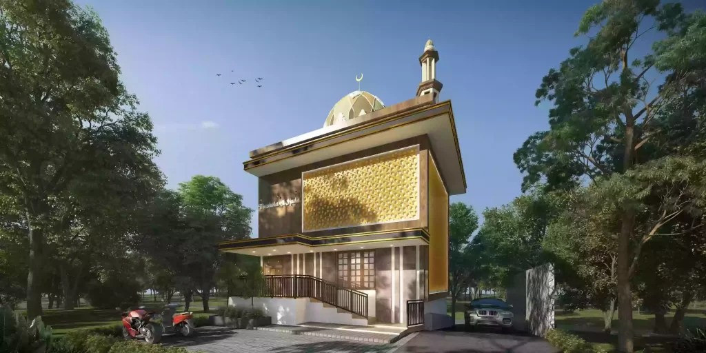 MASJID RW3 DIENG - Exterior View