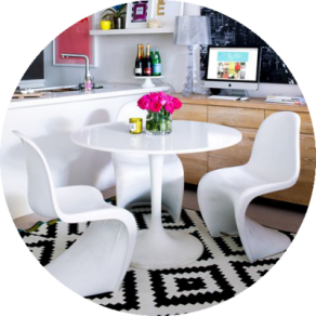 Modecor reproduktionen sind den modernen klassischen entwürfen von le corbusier, mies van der rohe, charles eames, eileen gray und anderen designern nachempfunden und entsprechen sowohl optisch, als auch in material und verarbeitung den originalentwürfen sehr genau. Replica des Panton Chair gÃ¼nstig bei Muloco