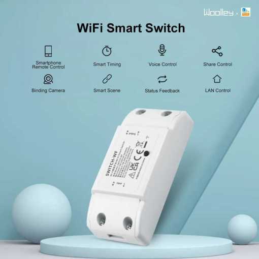 SONOFF Wifi Switch for Alexa Google Home 10A/2200W Wireless Switch