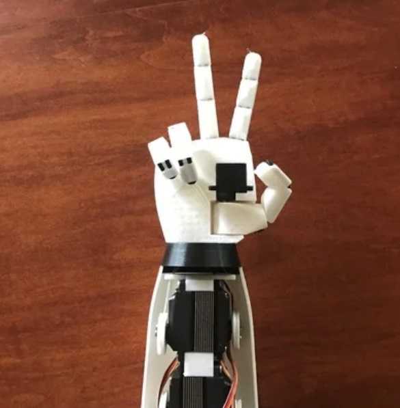 DIY Humanoid Robotic Hand in Pakistan DIY Kit With Servos