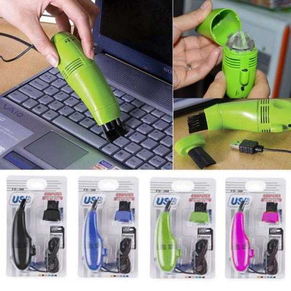 A4022 Computer Usb Keyboard Vacuum Esclector Cleaner With Brush