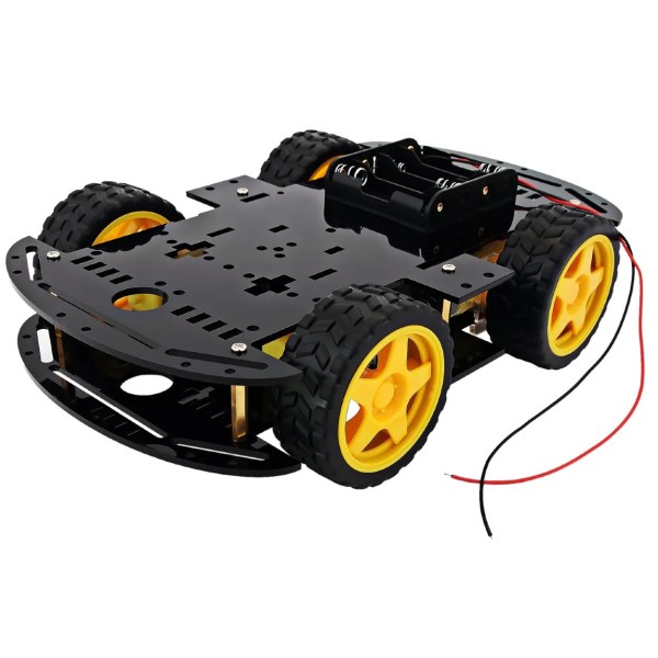 4 Wheel Robot Car Chassis Kit