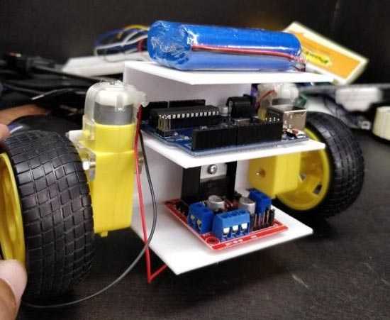 Full Assembled Customizable Self Balancing Arduino Robot