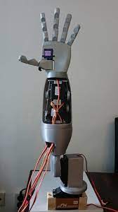 DIY Humanoid Robotic Hand in Pakistan Full Assembled Arm With Full Working