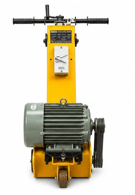 7.5kW Electric Concrete Scarifier Floor Planer 380V 3-Phase | 250mm Heavy-Duty Concrete Surface Preparation Machine