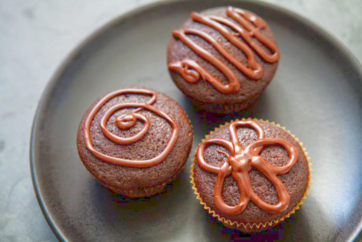 מאפינס 'שוקולד' ללא שוקולד גלוטן וסוכר