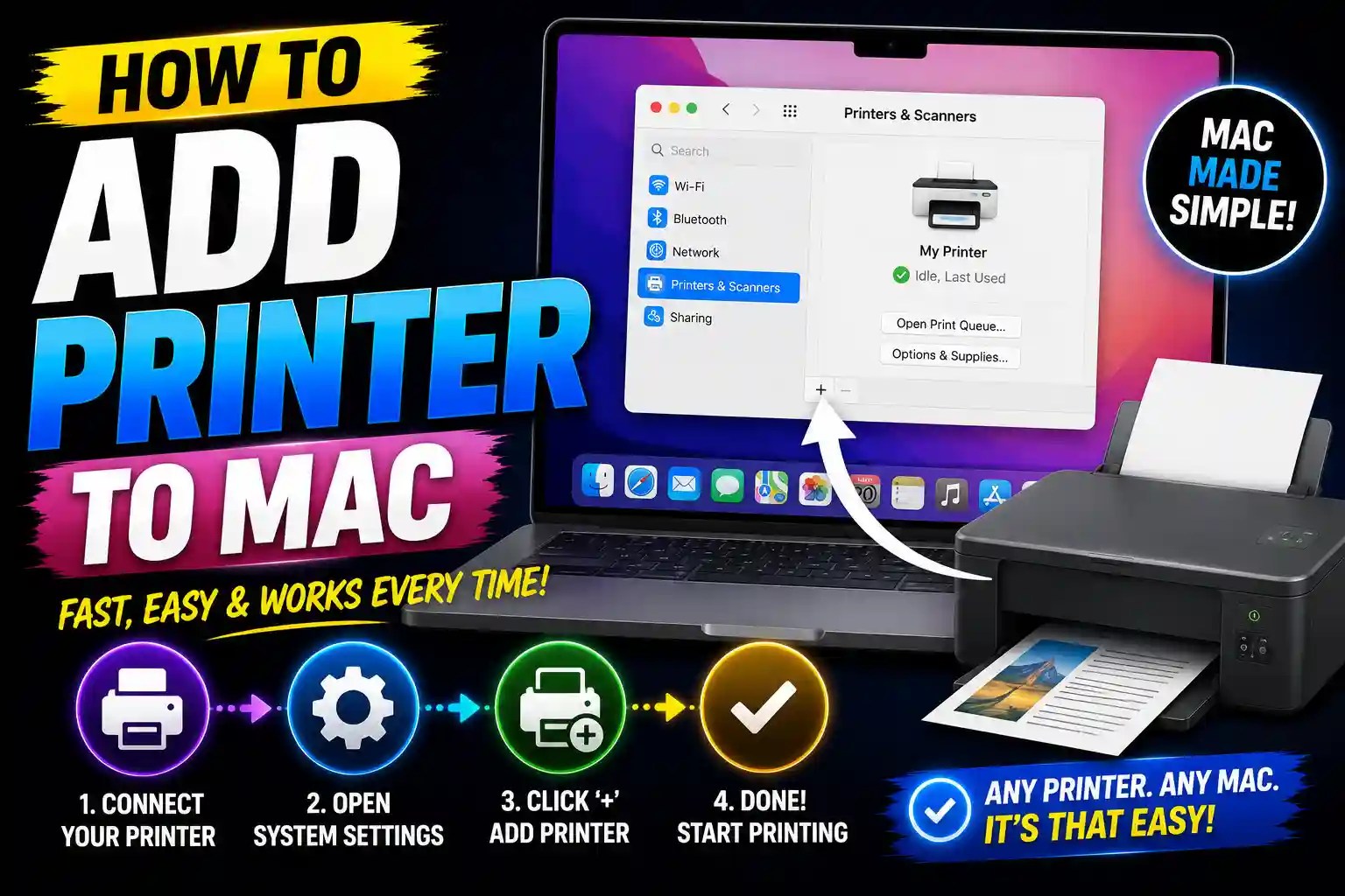 How To Add Printer To Mac 2026 Guide Easy Setup For All MacOS Versions How To Add Printer To Mac.webp