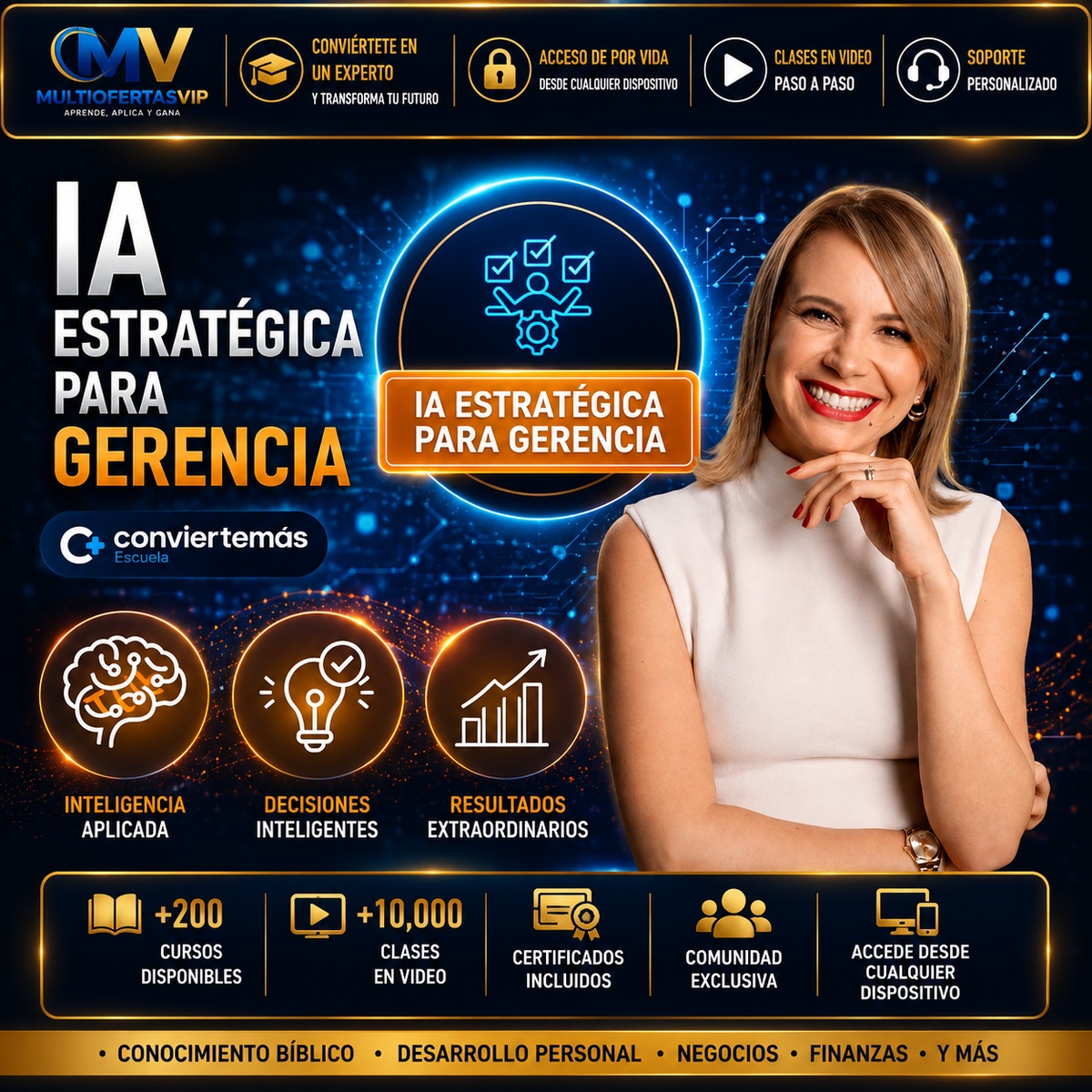 Curso Inteligencia Artificial Estrategica para Gerencia