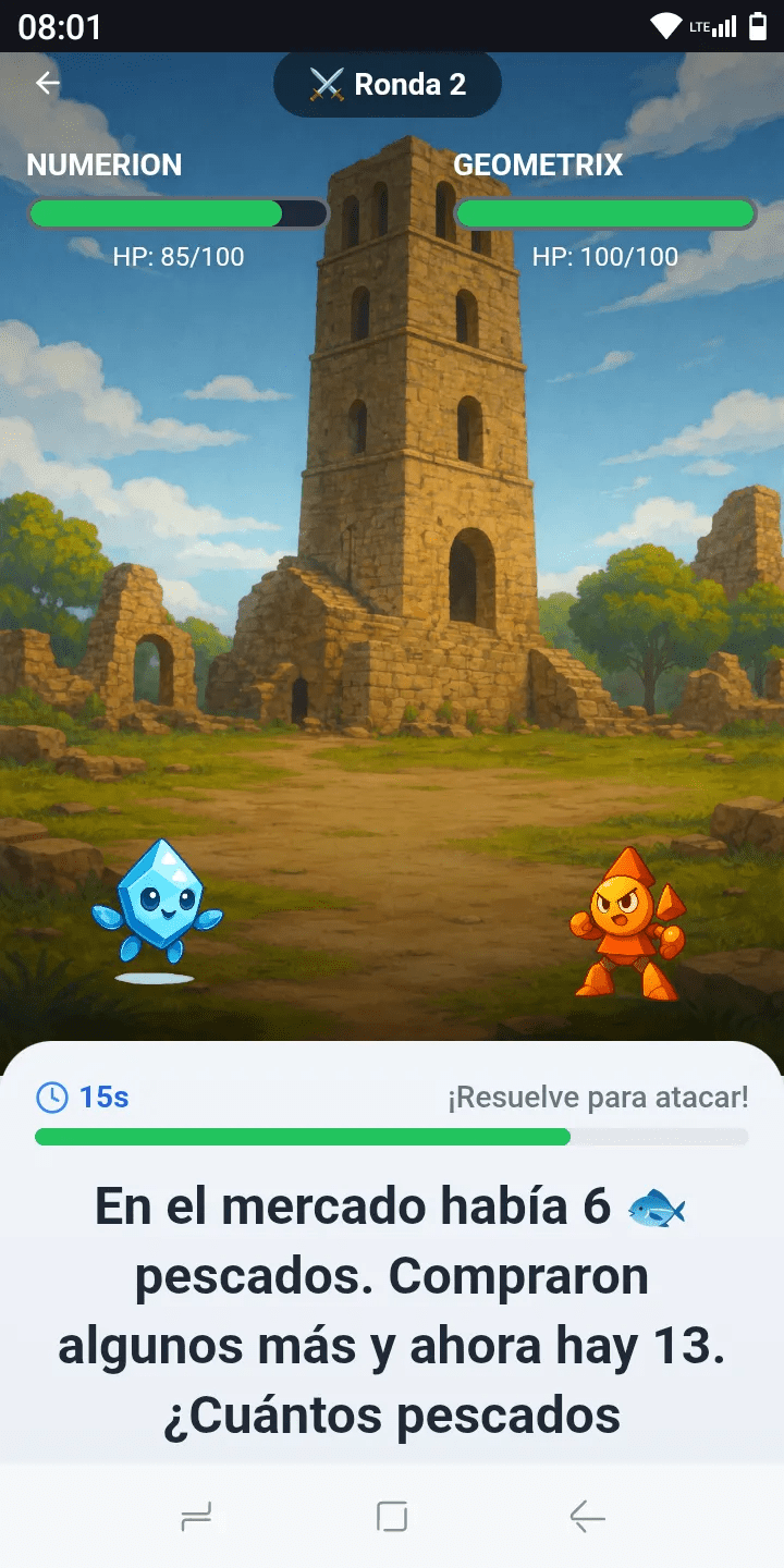 Panamatemáticas – Modo Competencia