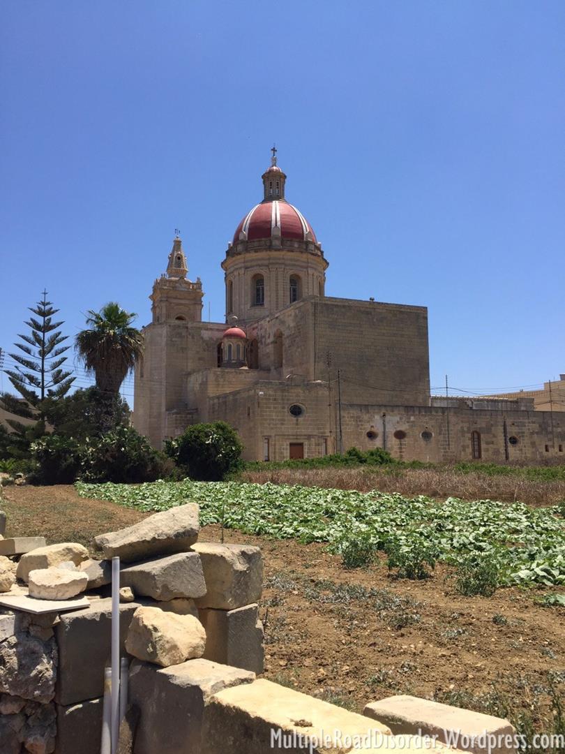 Church in a village on the NW part of Gozo