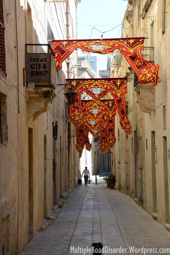 Rabat getting ready for the St Paul's celebrations