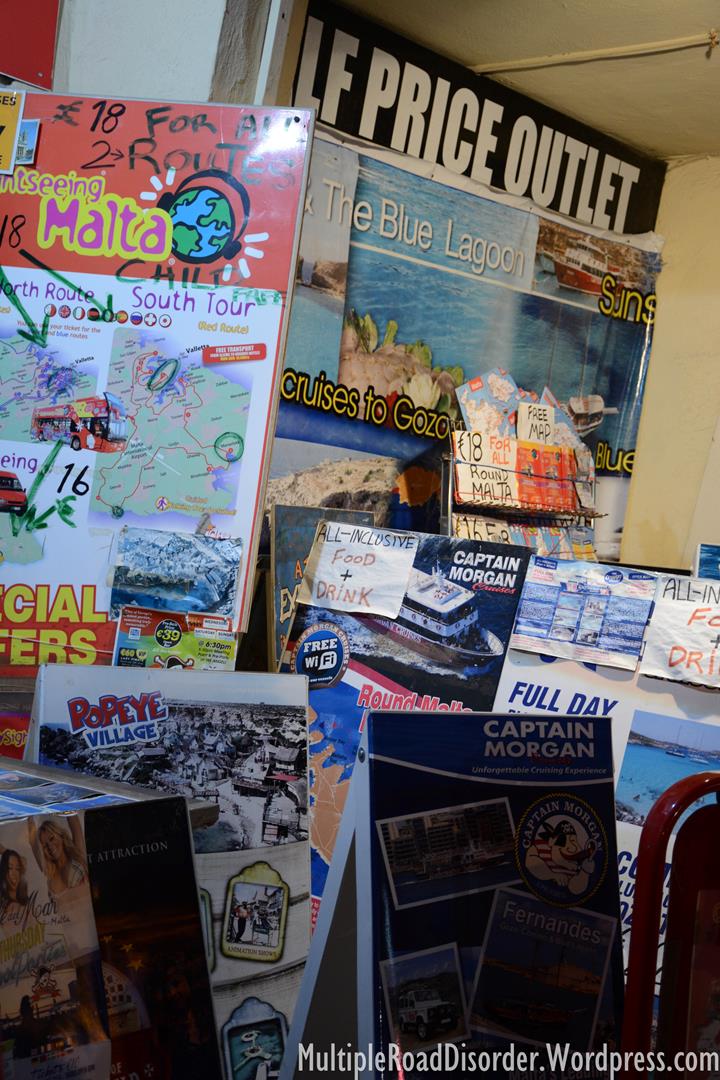 No shortage of entertainment for the avalanches of British Tourists (luckily June is still low season)