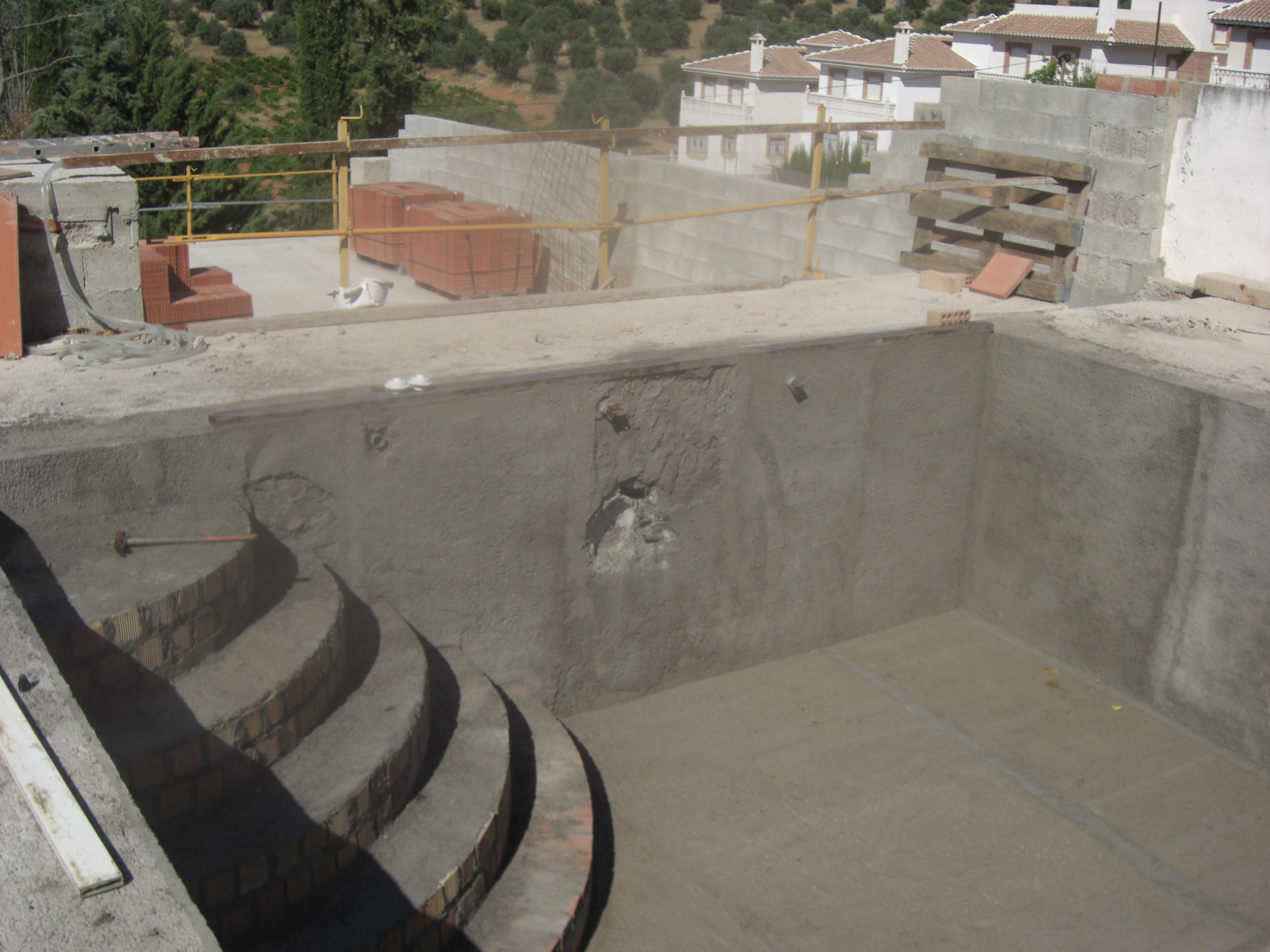 PREPARACION PISCINA