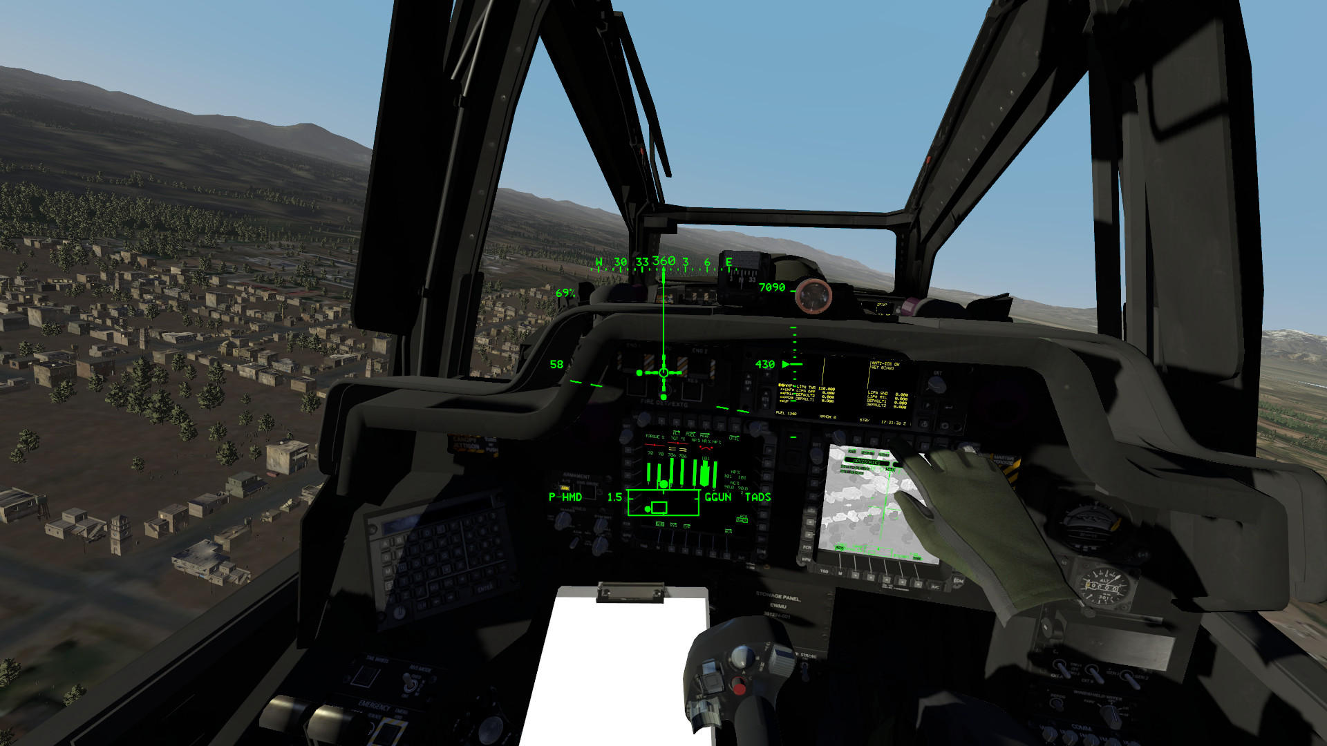 Apache AH-64 — multiSIM