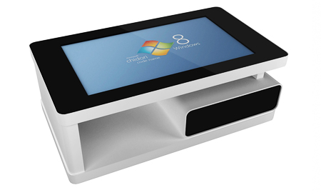 Multitouch tables and kiosks