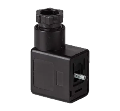 CONECTOR TRIPOLAR PARA BOBINA ELÉCTRICA DE VÁLVULA SOLENOIDE 4801