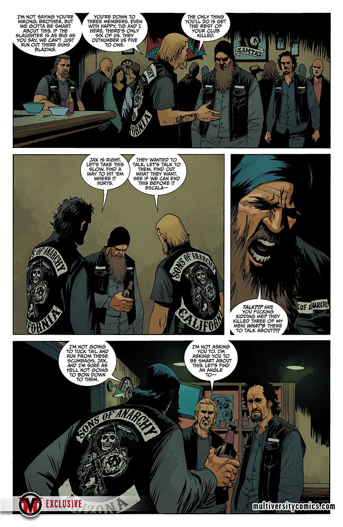 Exclusive The “Sons of Anarchy” Comic Edges Closer to Season 6 with