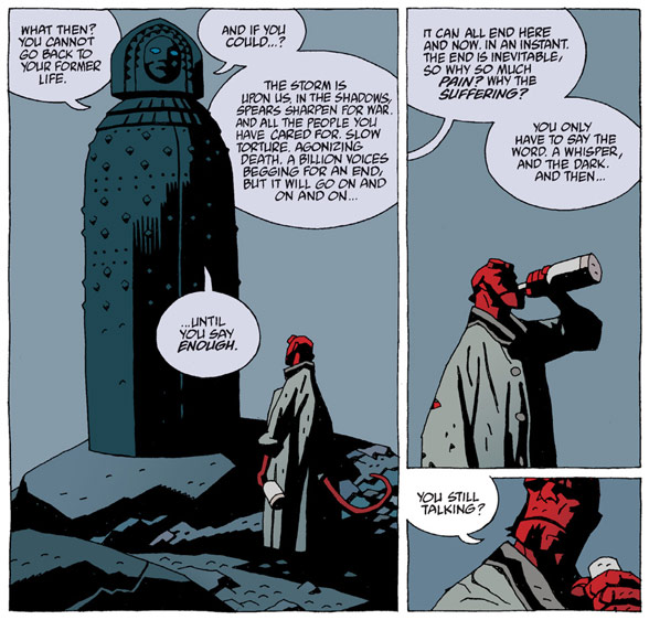 and parts c of idea b looks Mike Abe B.P Mignolaversity: back Mignola Sapien, at