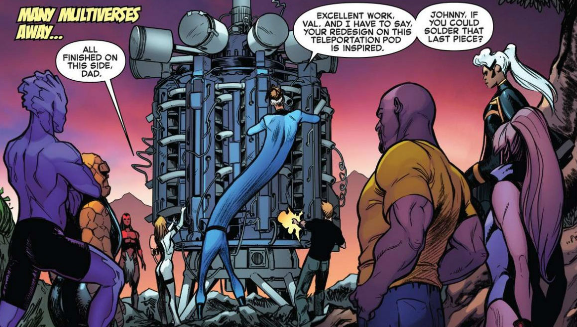 From the Files of the Baxter Building 4 Something Old, Something New