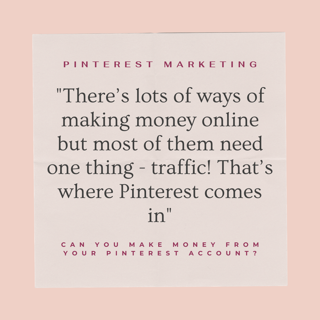 make money from your Pinterest