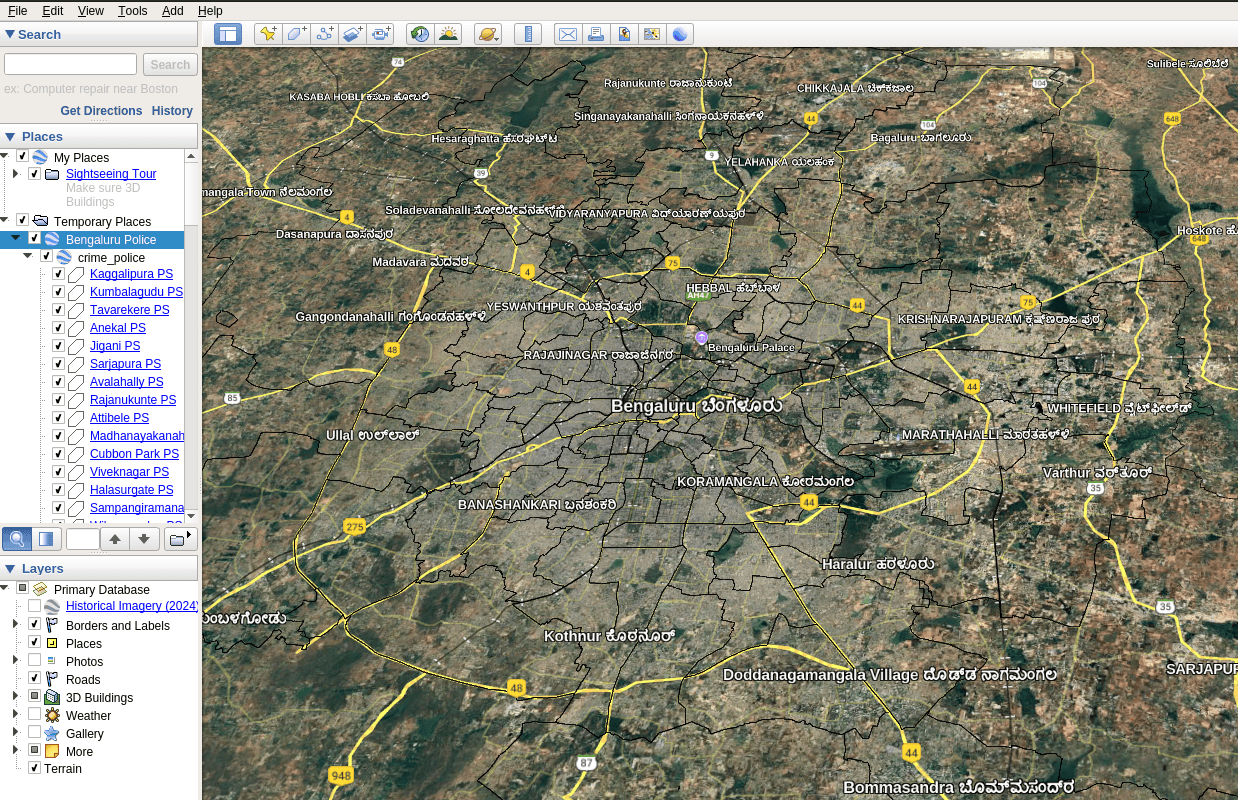 Google Maps Kml Archivos 