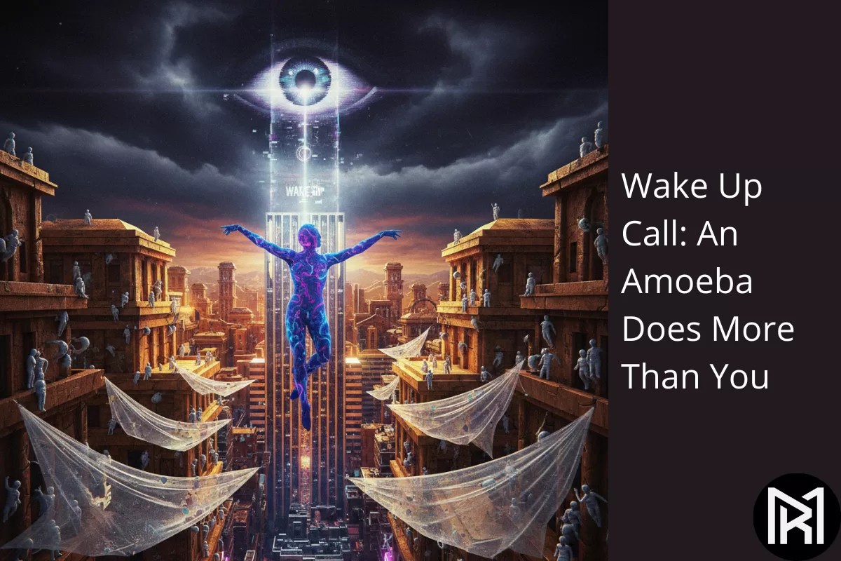 A wake up call for humanoids who act like an amoeba