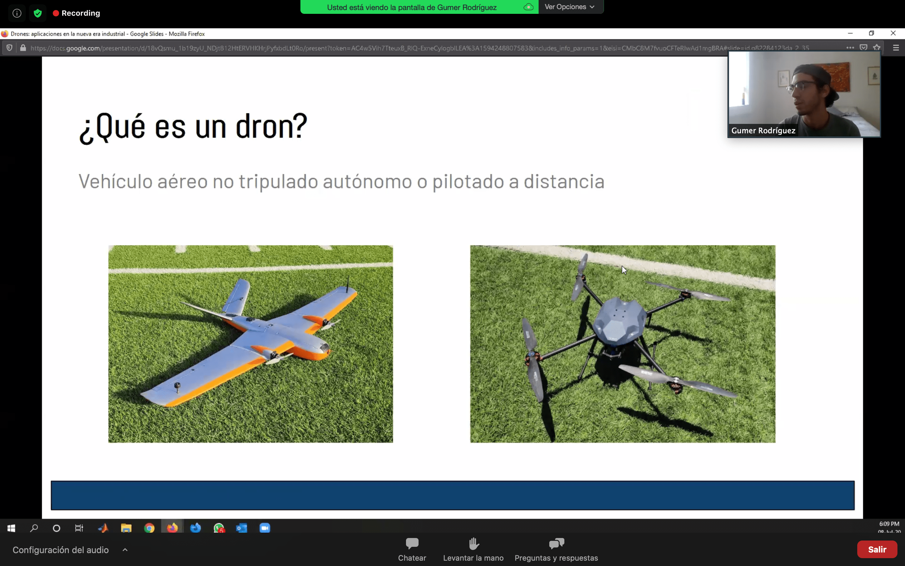 ¿Qué es un dron?