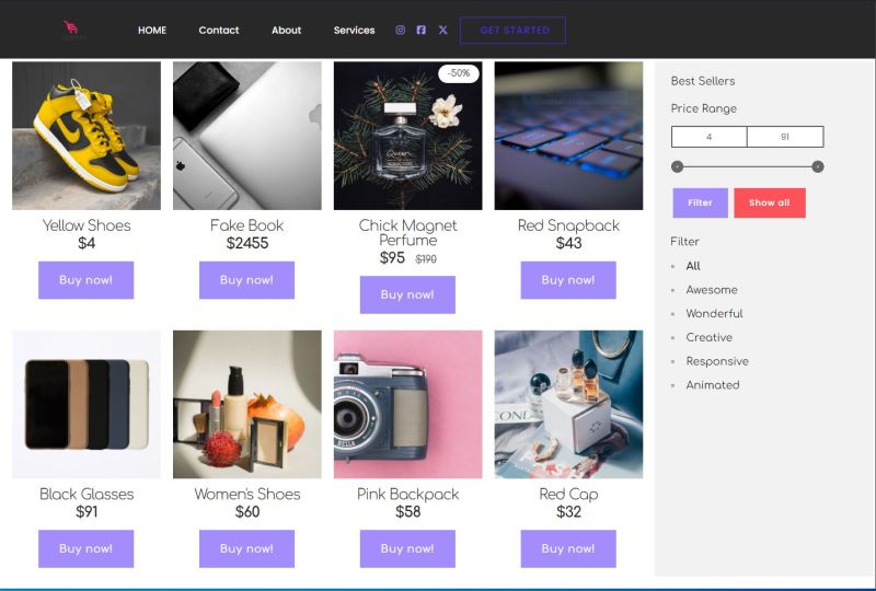 Github Muopee M Opee E Commerce Page Practice - Elegant Mobile Nature Designs | Free Download
