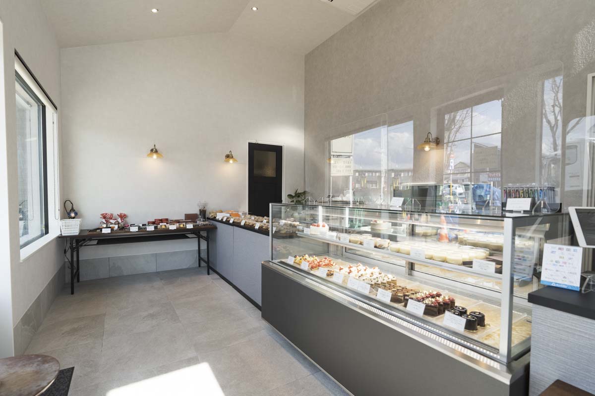 パティスリーノエリの内観