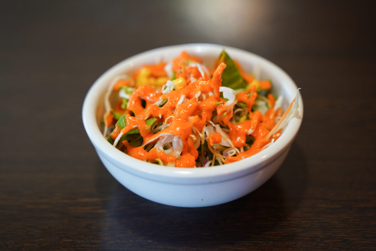 ヒマルパレスのサラダ