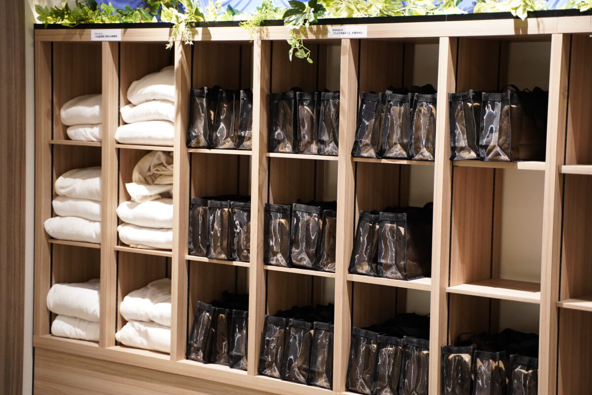 かじまちの湯SPA SOLANIのアメニティ