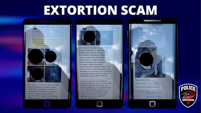 Extortion Scam