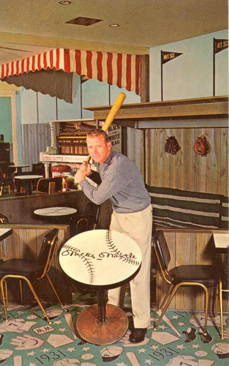 Historic image from the Mickey Mantle folder