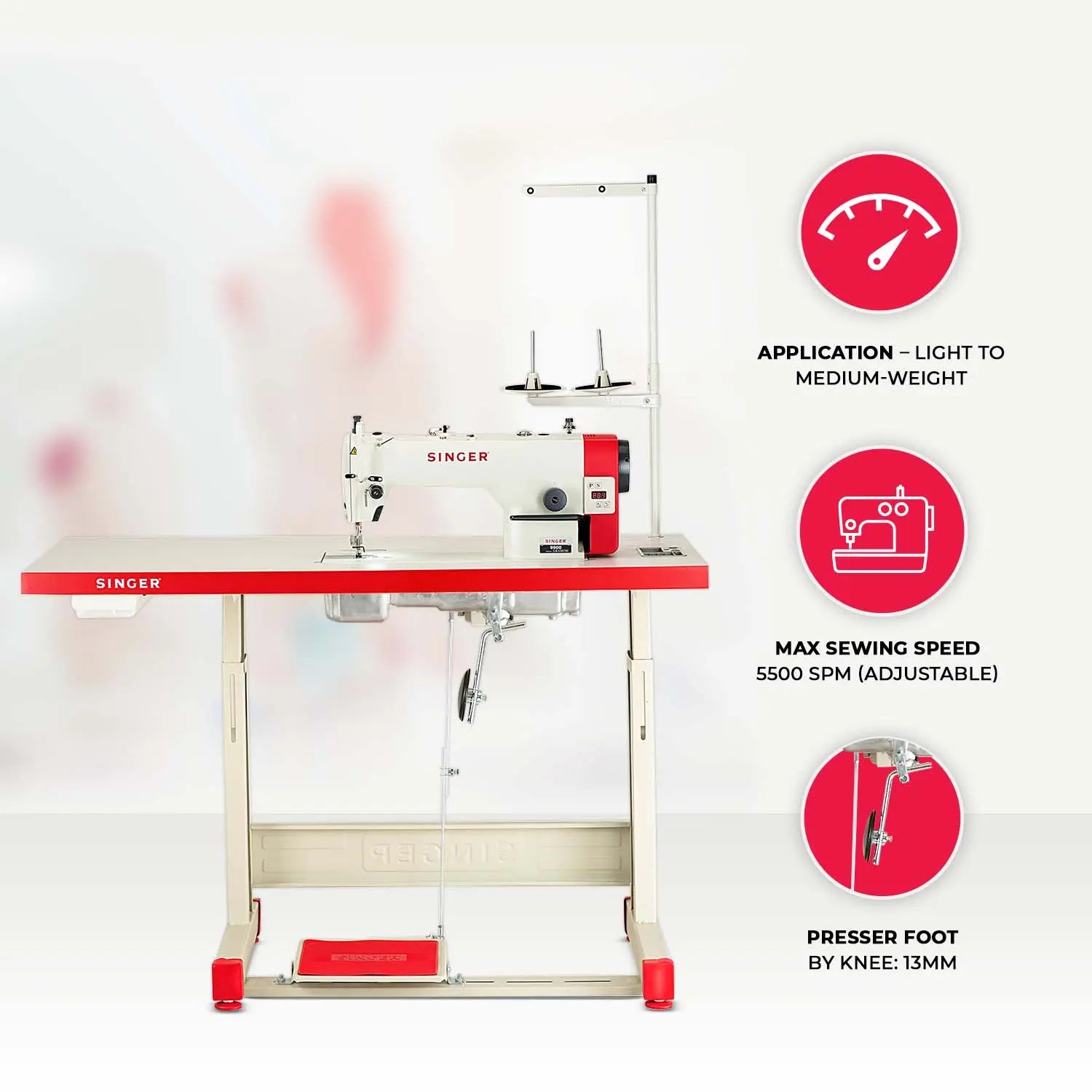Singer 9900 Sewing Machine - Murthy Sewing Machines Chennai 5