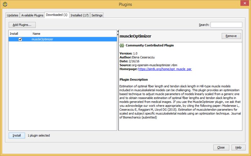 Gui Plugin For Opensim 3 3 Muscle Optimizer 0 1 0 Help - Download Elegant Dark Wallpaper | High Resolution