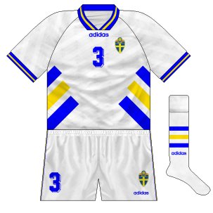 1994-96 Sweden away