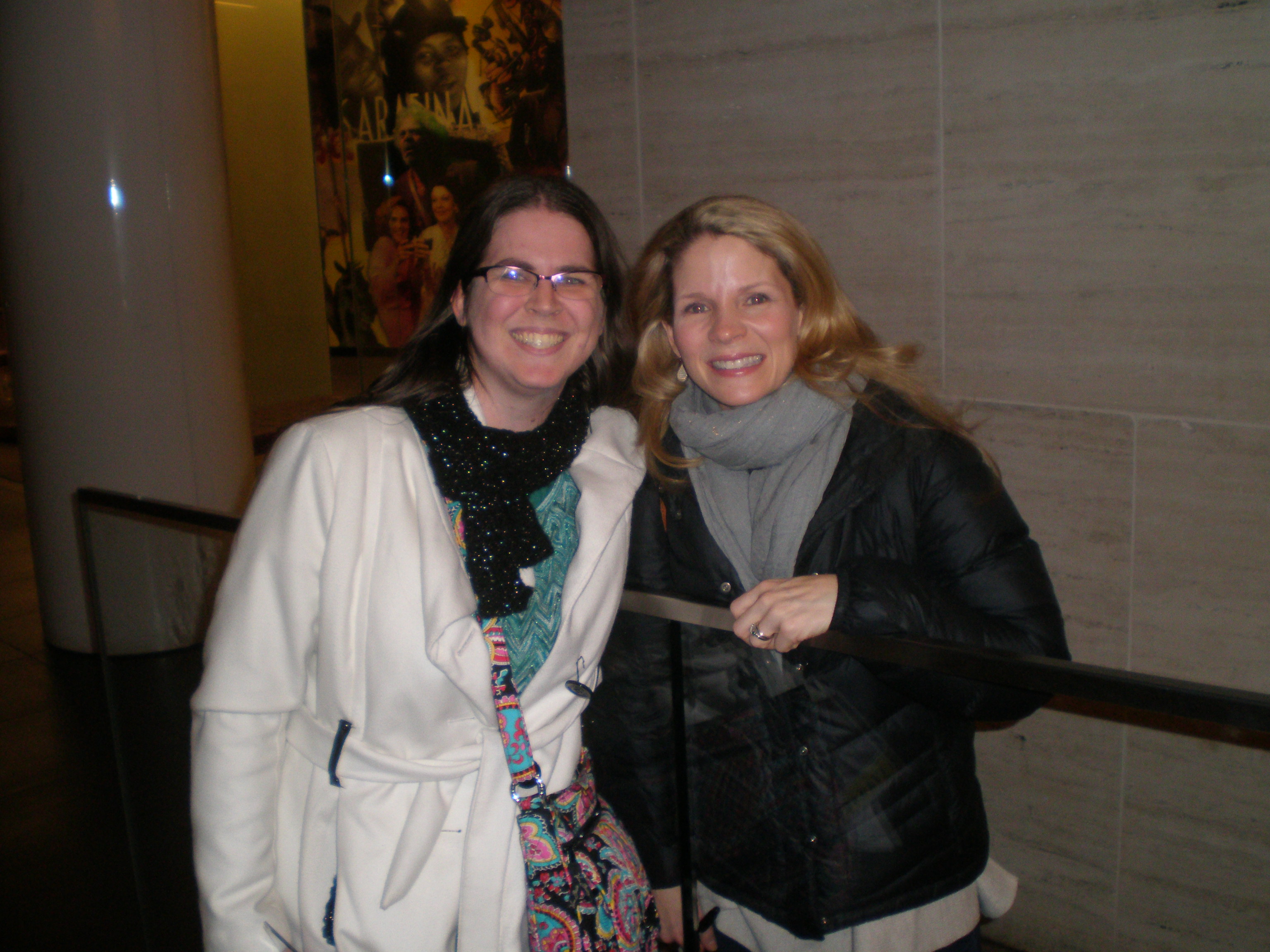 Meeting Kelli O'Hara!