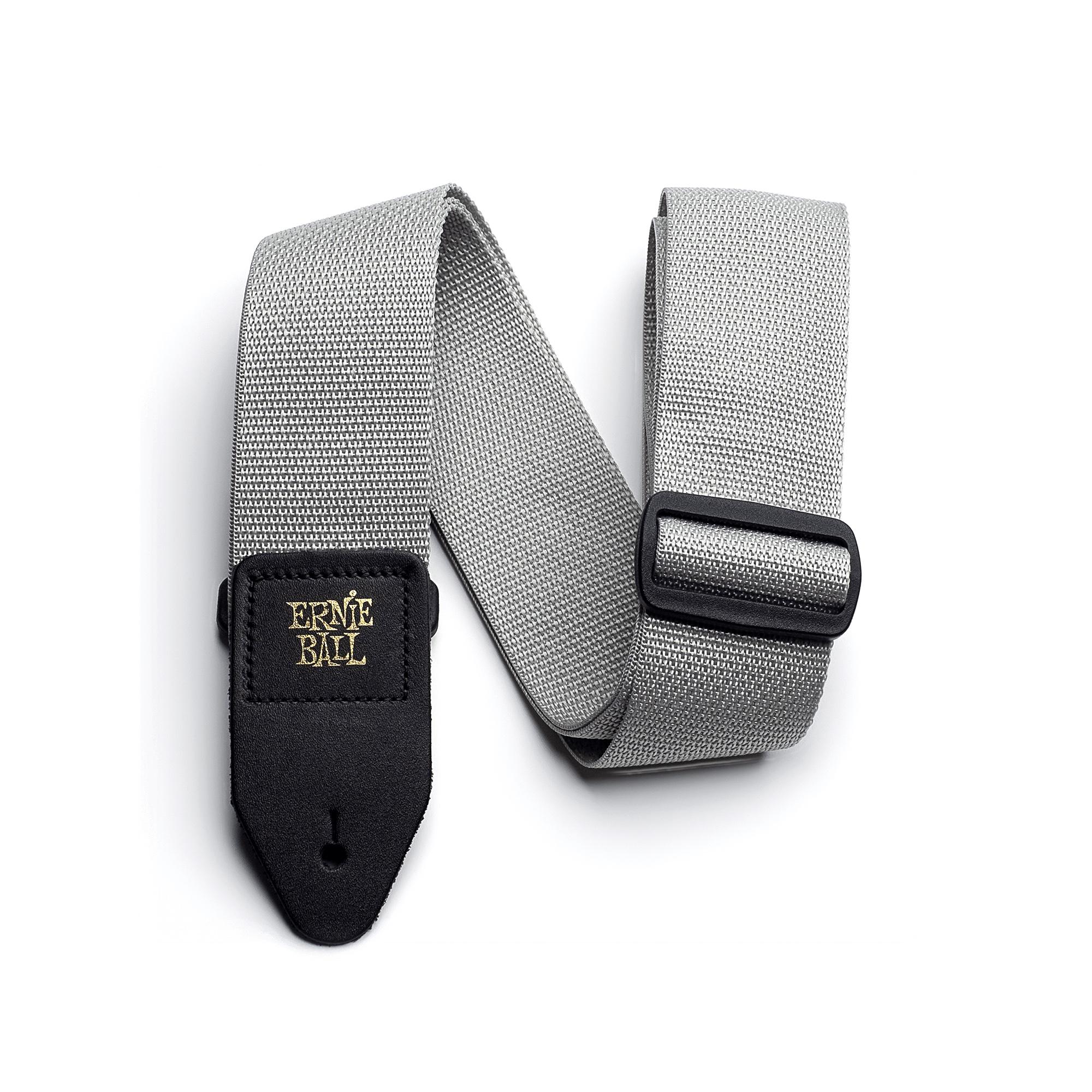 4046 Gray Polypro Guitar Strap