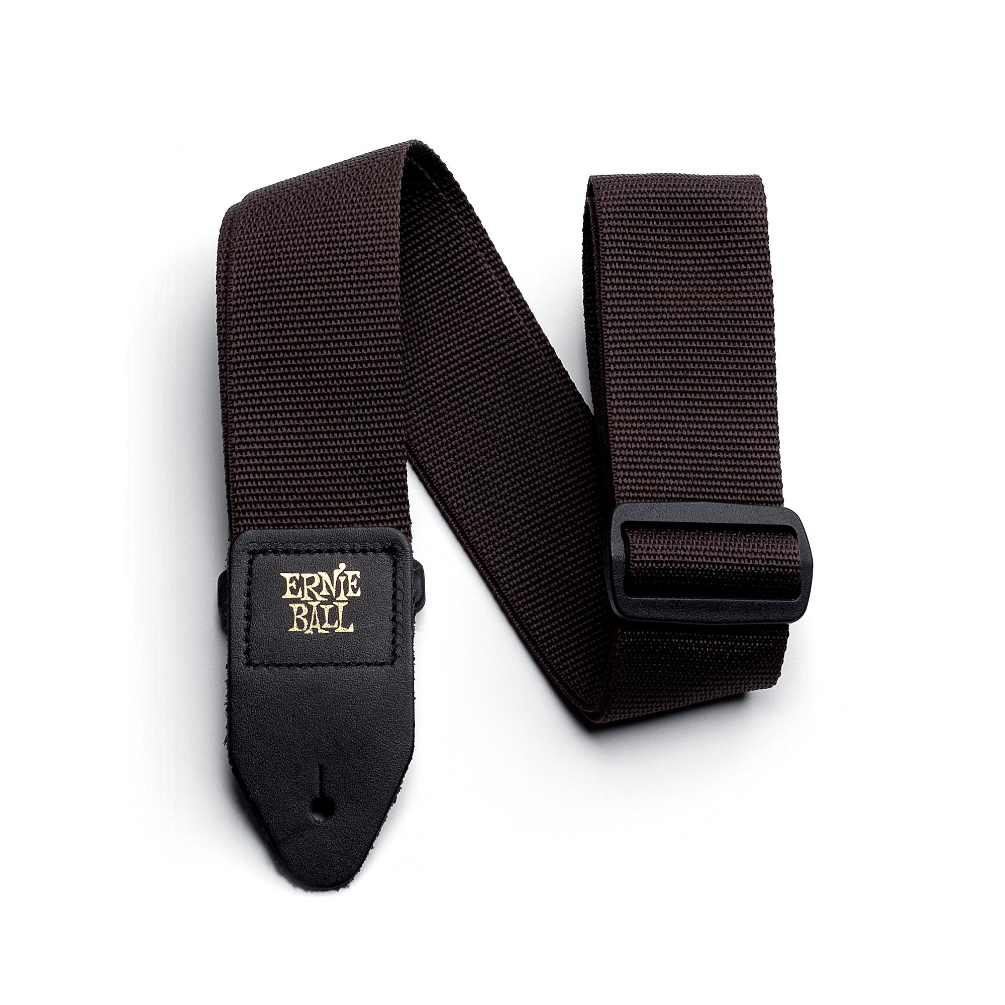 4052 Brown Polypro Guitar Strap