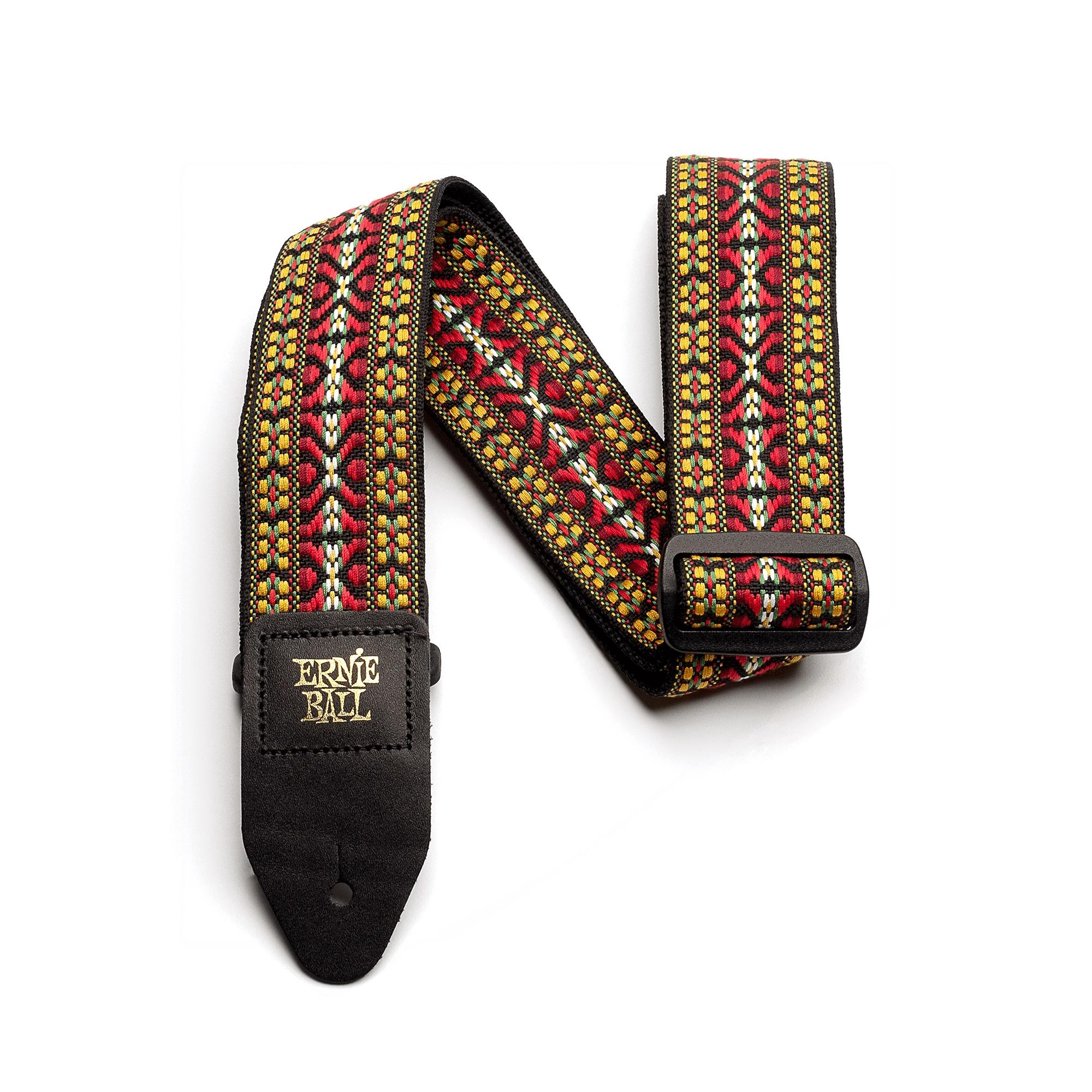 4092 California Weave Jacquard Guitar Strap