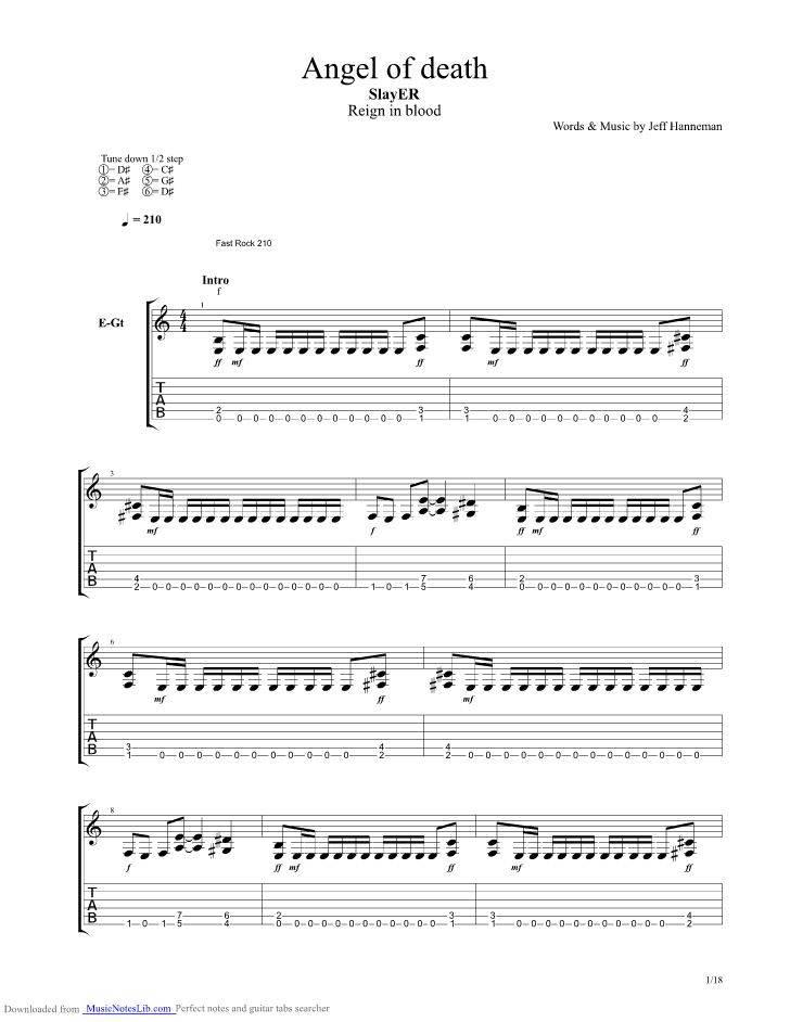 Slayer Signature Licks A Step Step Breakdown Of The Guitar Styles Techniques For Jeff Hanneman And Kerry King Hal Leonard Online 