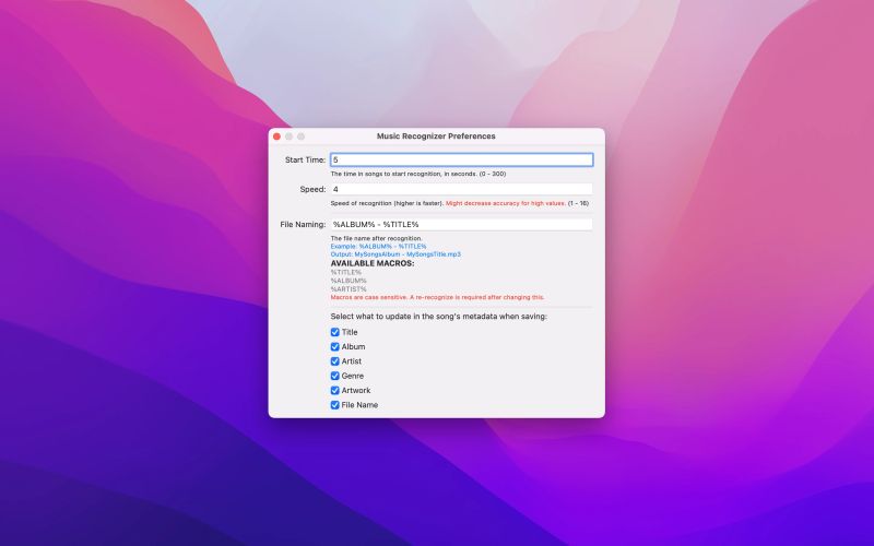 Documentation Music Recognizer For Mac - City Photo Collection - Mobile Quality