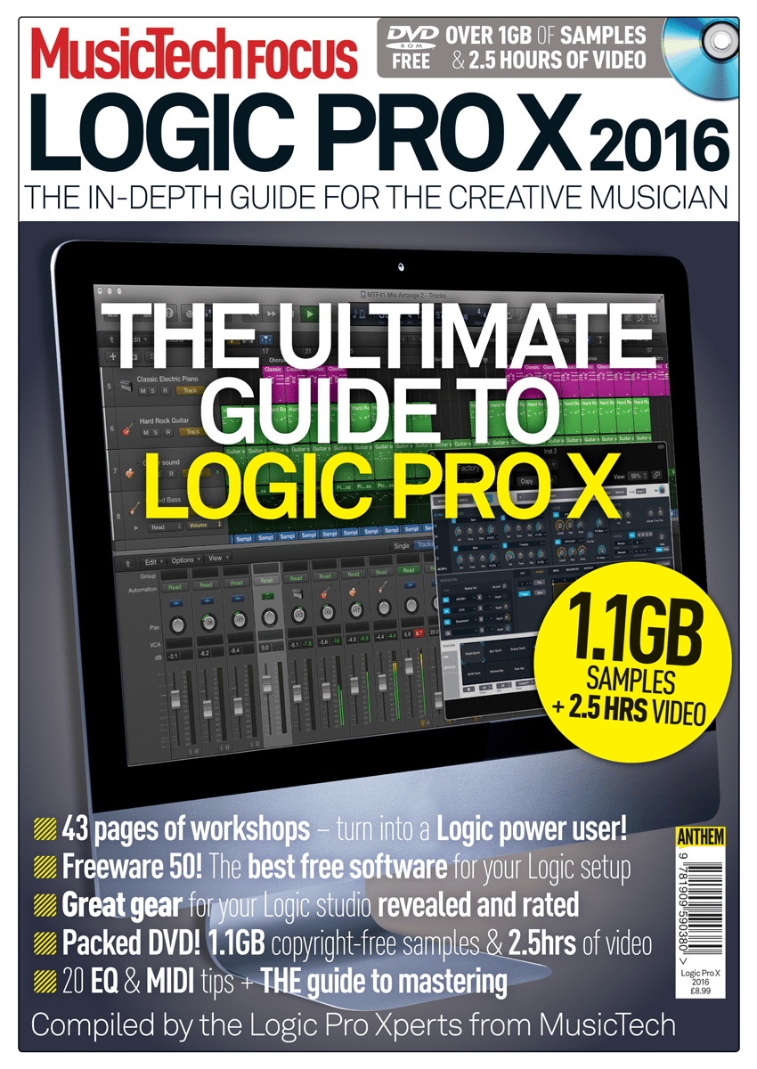 Free packs, free samples, loops, presets, channel strips for logic pro x, free midi files , free downloads , free audio files. Musictech Focus Logic Pro X 2016